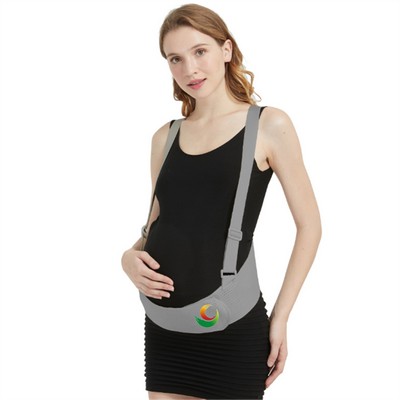 Breathable Pregnancy Belly Support Belt with Adjustable Straps