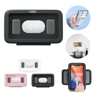 Waterproof Shower Phone Holder With 360° Rotation