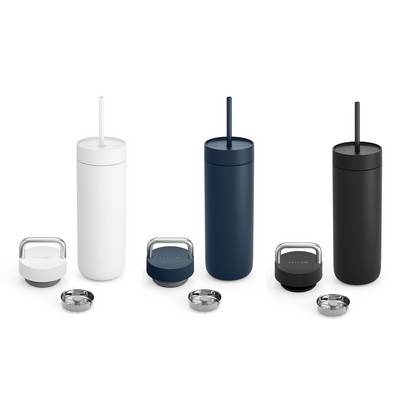 20 Oz. Fellow® Carter Tumbler 2-in-1 Chill Set (Carry, Cold lid w/ Straw)