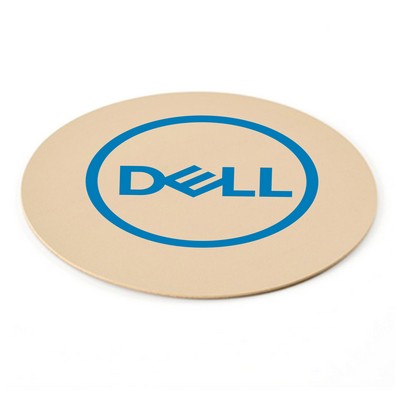 Round Leather Cork Mouse Pad