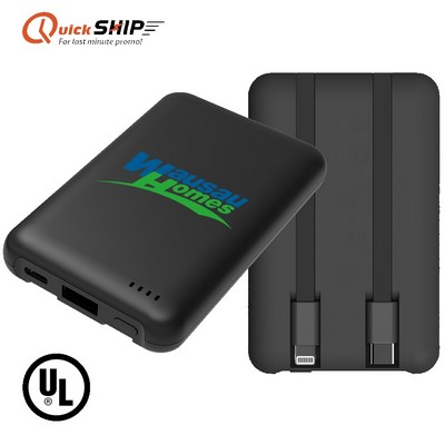 UL Corded PowerLink 5000-5000mAh