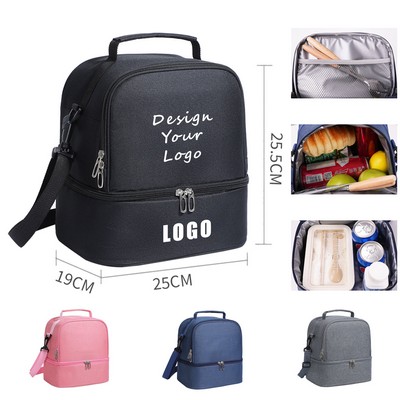 Cationic Fabric Waterproof Cooler Lunch Bag