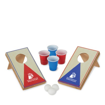 True® Mini Cornhole Pong Set