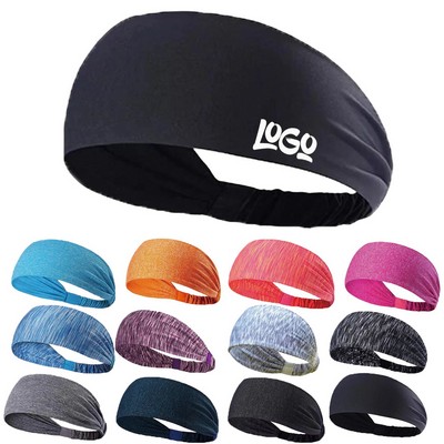 Elastic Sweat Absorbent Non-Slip Sports Headband