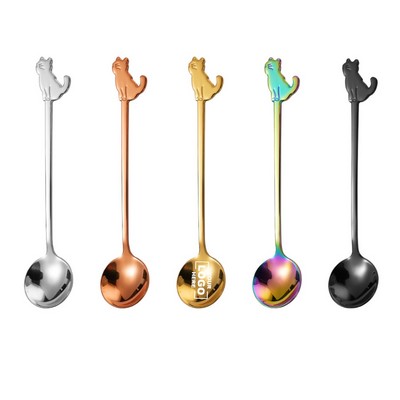 Cat Stainless Steel Spoon