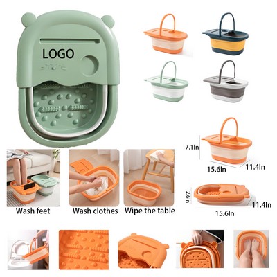Thickened And Foldable Foot Soaking Bucket
