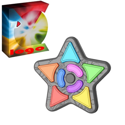 Five Pointed Star With Eight Keys 4 In 1 Memory Game