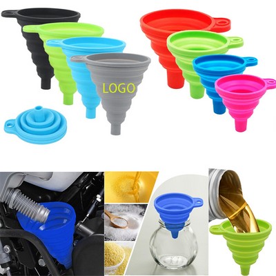 Collapsible Silicone Funnel