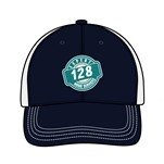 SAMPLE: Embroidered Performance Trucker Snapback Cap