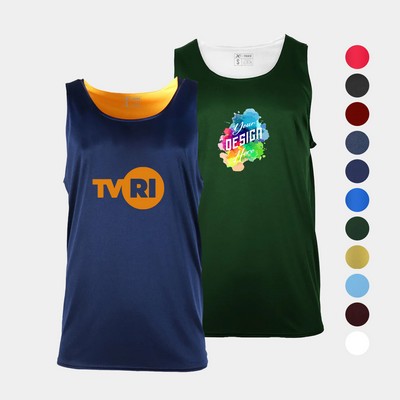 Men's Reversible Basketball Training Tank Top