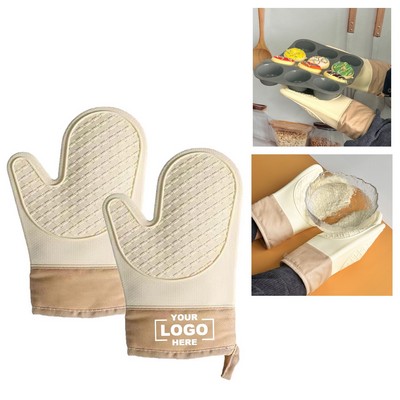 Heat Resistant Silicone Oven Mitt