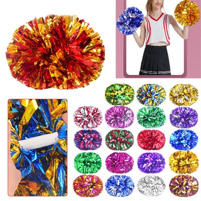 Cheerleading Pom Poms With Handle For Team