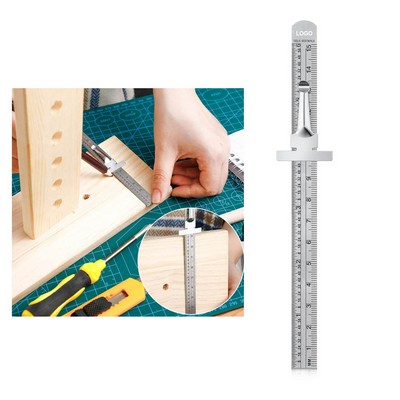6" Precision Stainless Steel Tool Ruler