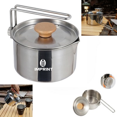 Outdoor Stainless Steel Kettle Pot