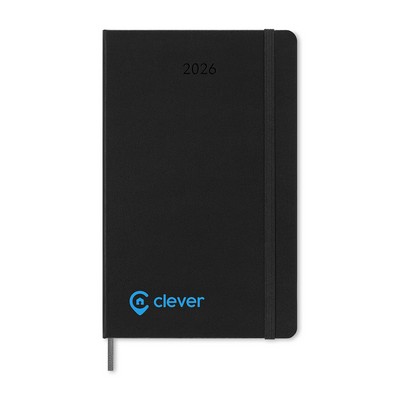 Moleskine® Hard Cover Large 12-Month Weekly 2026 Planner - Black