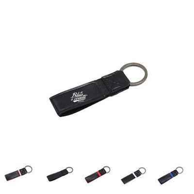 Waterproof Common Genuine Leather Keychain