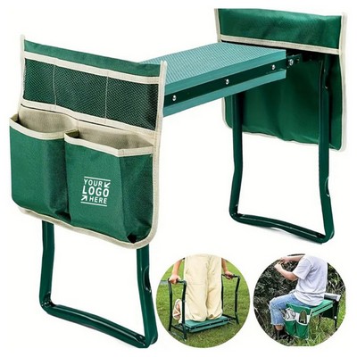 Garden Kneeler And Seat With Tool Pouch Bag