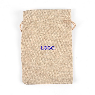 Jute Drawstring Bag For Halloween