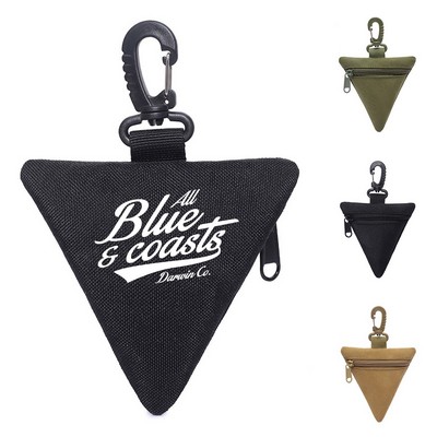 Canvas Triangle Utility Bag