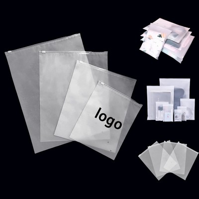 Custom Size Frosted CPE Clothing Packaging Pouch