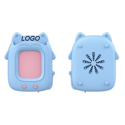 Cat-shaped Toddler Flash Card Machine-4.2"x3.5"x 0.7"