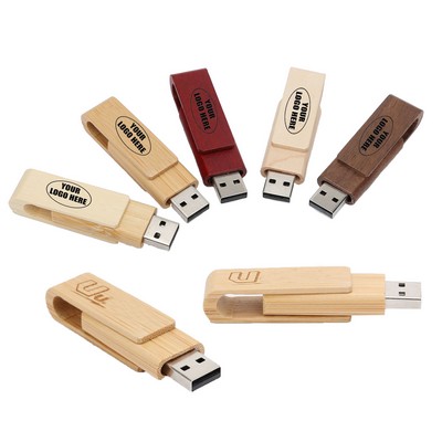 32GB Bamboo Wood Usb Flash Drive