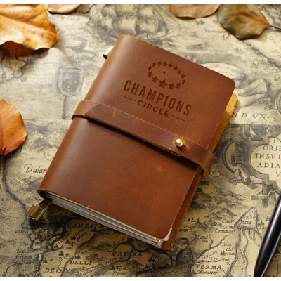 Hendricks Leather Notebook Journal Large