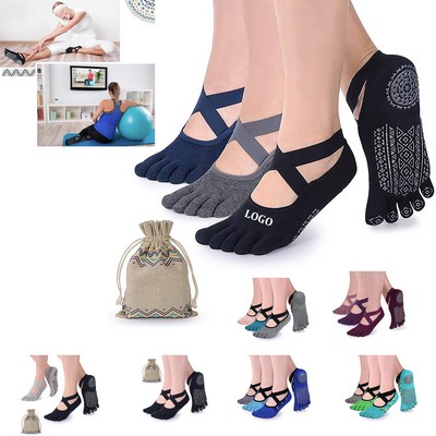 Five Toe Yoga Socks