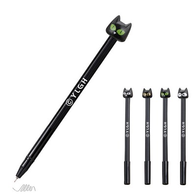Black Cat Head Pen
