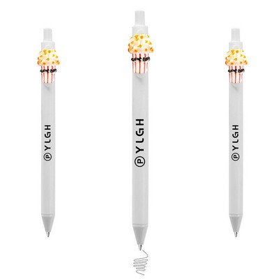Click Activated Pen With Popcorn