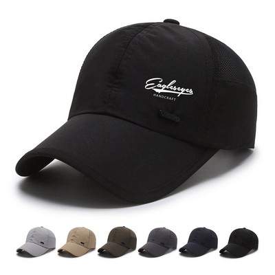 Men'S Athletic Baseball Fitted Cap