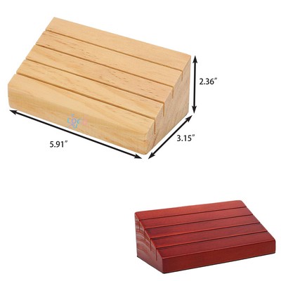 Beech Wood Card Holder for Easy Gameplay