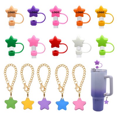 10mm Star Silicone Straw Tips Cover