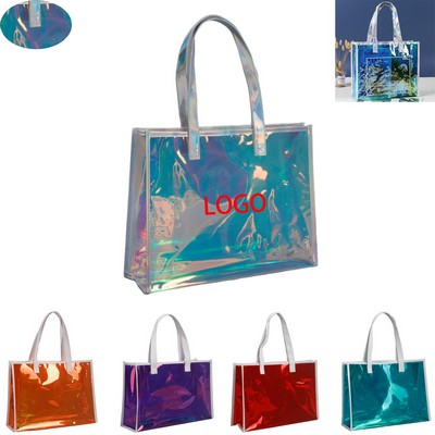 Holographic PVC Gift Tote Bag