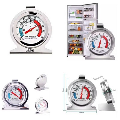 Versatile Refrigerator Thermometer for Accurate Temperature Monitoring