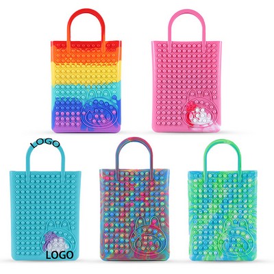 Puzzle Decompression Toy Tote Bag