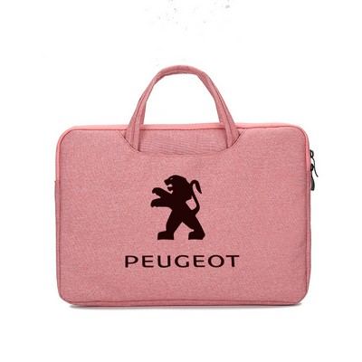 13" Custom Printed Nylon Laptop Bag with Handle