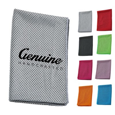 Fast Drying Microfiber Cooling Towel with Carabiner Case