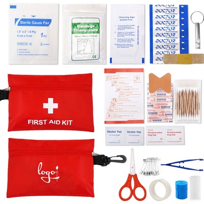 Multifunctional First Aid Kit With Zipper Bag