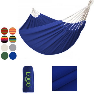 118" x 79" x 59" Double Canvas Hammock