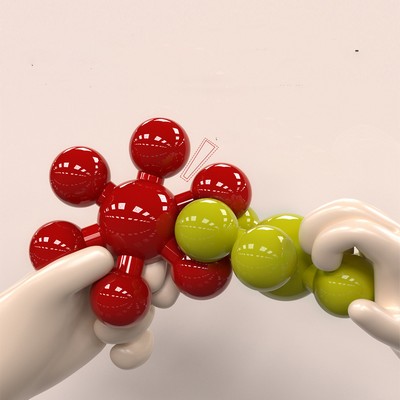 Safe & Stable DIY Plum Blossom Building Blocks