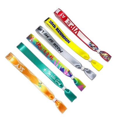 Sublimated Ribbon Festival Bracelet