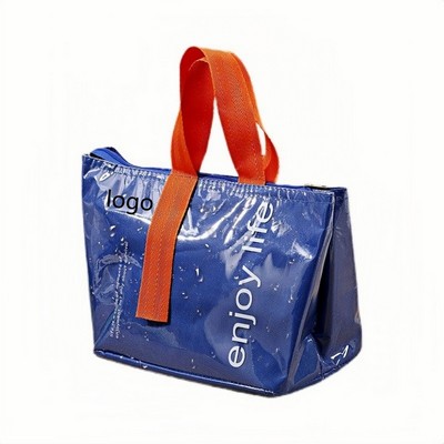 Thickened Aluminum Foil Insulated Lunch Bag – Reusable Bento Tote for Office and School