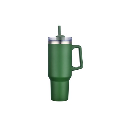 Endura 40 oz Green Double Wall Vacuum Mug