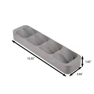 Spice Jar Storage Drawer Organizer