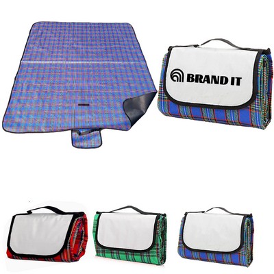 Custom Roll Up Picnic Blanket Mats