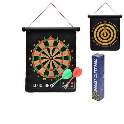 Magnetic Dartboard Game Set With 6 Darts