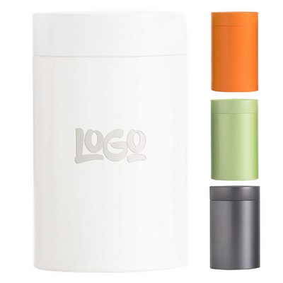 Small Round ,Portable And Exquisit Iron Airtight Tea Tins