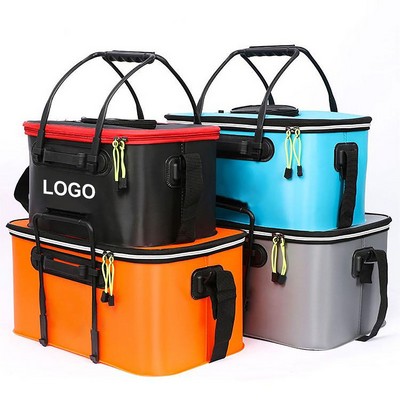 Foldable Fish Bucket Live