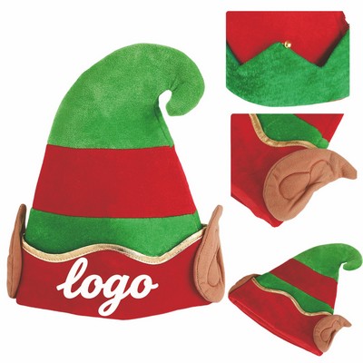 Polyester Christmas Elf Hat
